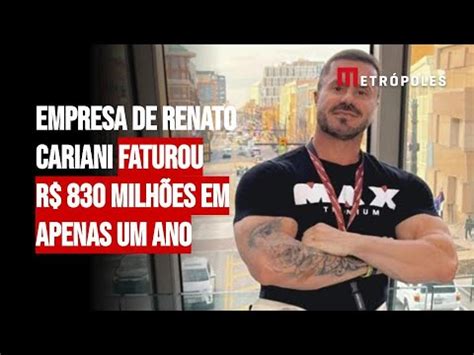 renato cariani forbes|Renato Cariani: Empresa de influencer lucrou R$ 3,7 milhões .